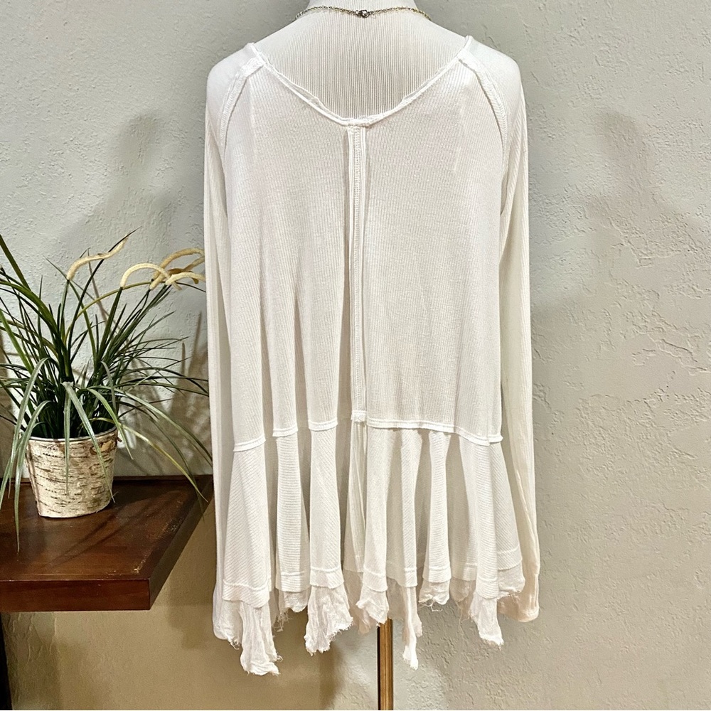 EUC Free People We The Free Tangerine Tee, XS - Picture 6 of 14